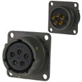 PT02A-14-5S - CONN RCPT FMALE 5P GOLD SLDR CUP