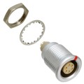 JBXER1G06FSSDSR - CONN RCPT FMALE 6P GOLD SLDR CUP