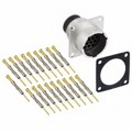 RT0W01419PNH-K - CONN RCPT MALE 19POS GOLD CRIMP