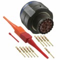 D38999/26WC98PN - CONN PLUG MALE 10POS GOLD CRIMP