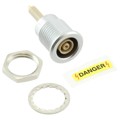 ERA.1S.408.CLL - CONN RCPT FMALE 1P GOLD SLDR CUP