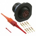 D38999/24WC8PN - CONN RCPT MALE 8POS GOLD CRIMP