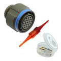 D38999/26WD19SN - CONN PLUG FMALE 19POS GOLD CRIMP