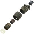PT06E-12-4P(SR) - CONN PLUG MALE 4P GOLD SLDR CUP