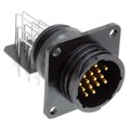 796404-1 - CONN RCPT MALE 16POS GOLD SOLDER
