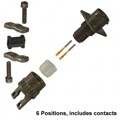MS3120F10-6S - CONN RCPT FMALE 6POS GOLD CRIMP