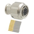 MKJ1A6F7-10SA - MKJ 10C 10#23 SKT PLUG DBL NI