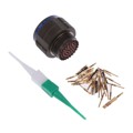 D38999/26WD35PA - CONN PLUG MALE 37POS GOLD CRIMP