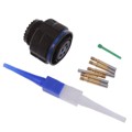 D38999/26WD5SN - CONN PLUG FMALE 5POS GOLD CRIMP