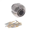 2M801-007-26M9-19SA - CONN PLUG FMALE 19POS GOLD CRIMP
