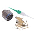 D38999/26FC35SN - CONN PLUG FMALE 22POS GOLD CRIMP