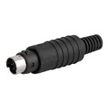 4850.1610 - CONN PLUG MALE DIN 6P SOLDER CUP