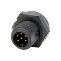 21006515-02 - CONN RCPT MALE 6POS GOLD SOLDER
