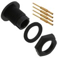 17880-4PG-300 - CONN RCPT MALE 4POS GOLD CRIMP