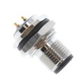 T4130412021-000 - CONN RCPT MALE 2P GOLD SLDR CUP