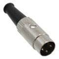 05BL3MX - CONN PLUG MALE DIN 3POS SOLDER