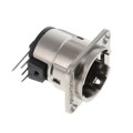 E3MRA - CONN RCPT MALE XLR 3P SILV SLDR