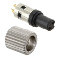 850-002-203RSS4 - CONN PLUG FMALE 2P GOLD SLDR CUP