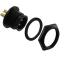 4182-2PG-300 - CONN RCPT MALE 2P GOLD SLDR CUP