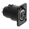 DE3FB - CONN PLUG FMALE XLR 3P SLDR CUP