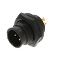 EN3P3M16X - CONN RCPT MALE 3P GOLD SLDR CUP