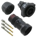 DC-03BFMA-QL8SPP - CONN PLUG MALE 3POS GOLD CRIMP