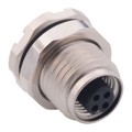 852-004-213R004 - CONN PLUG FMALE 4POS GOLD SOLDER