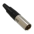 M-XL-3-12S - CONN PLUG MALE MINI XLR 3P SLDR