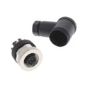 T4112001081-000 - CONN PLUG FMALE 8POS GOLD SCREW