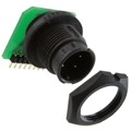 EN3P4MRAPCBN - CONN RCPT MALE 4POS GOLD SOLDER