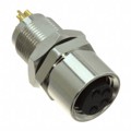 855-A04-203R004 - CONN PLUG FMALE 4P GOLD SLDR CUP