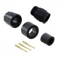 5180-3PG-3DC - CONN RCPT MALE 3POS GOLD CRIMP