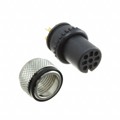 858VA05-203RLU4 - CONN PLUG FMALE 5P GOLD SLDR CUP