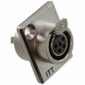 M-XL-5-31 - CONN RCPT FMALE MINI XLR 5P SLDR