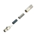 TA6FSHF - CONN PLUG FMALE MINI XLR 6P SLDR