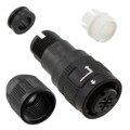 HR34B-12WPD-4S - CONN PLUG FMALE 4P SOLDER CUP