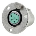 C4F - CONN PLUG FMALE XLR 4POS SOLDER