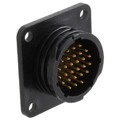 207369-1 - CONN RCPT MALE 28POS GOLD SOLDER