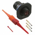 D38999/24WA98SA - CONN RCPT FMALE 3POS GOLD CRIMP