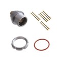 EEG.1K.308.CYM - CONN RCPT FMALE 8POS GOLD CRIMP