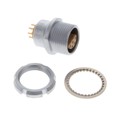 EEP.2S.310.CLN - CONN CIRC RCPT 10POS GOLD SOLDER