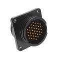 206934-9 - CONN RCPT MALE 37POS GOLD SOLDER