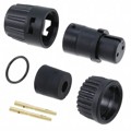6280-2SG-318 - CONN PLUG FMALE 2POS GOLD CRIMP