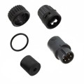 6282-5PG-318 - CONN PLUG MALE 5P GOLD SLDR CUP