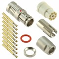 HS2C9F26C - CONN PLUG FMALE 9POS GOLD CRIMP