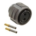 ALM06FD15-2S(072) - CONN PLUG FMALE 2POS GOLD CRIMP