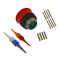 AL06FD15-97S(IP) - CONN PLUG FMALE 12POS GOLD CRIMP