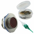 D38999/24MH35PN - CONN RCPT MALE 100POS GOLD CRIMP