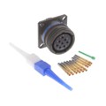 D38999/20WE8SN - CONN RCPT FMALE 8POS GOLD CRIMP