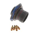 TV07RW-15-4P - CONN RCPT MALE 4POS GOLD CRIMP
